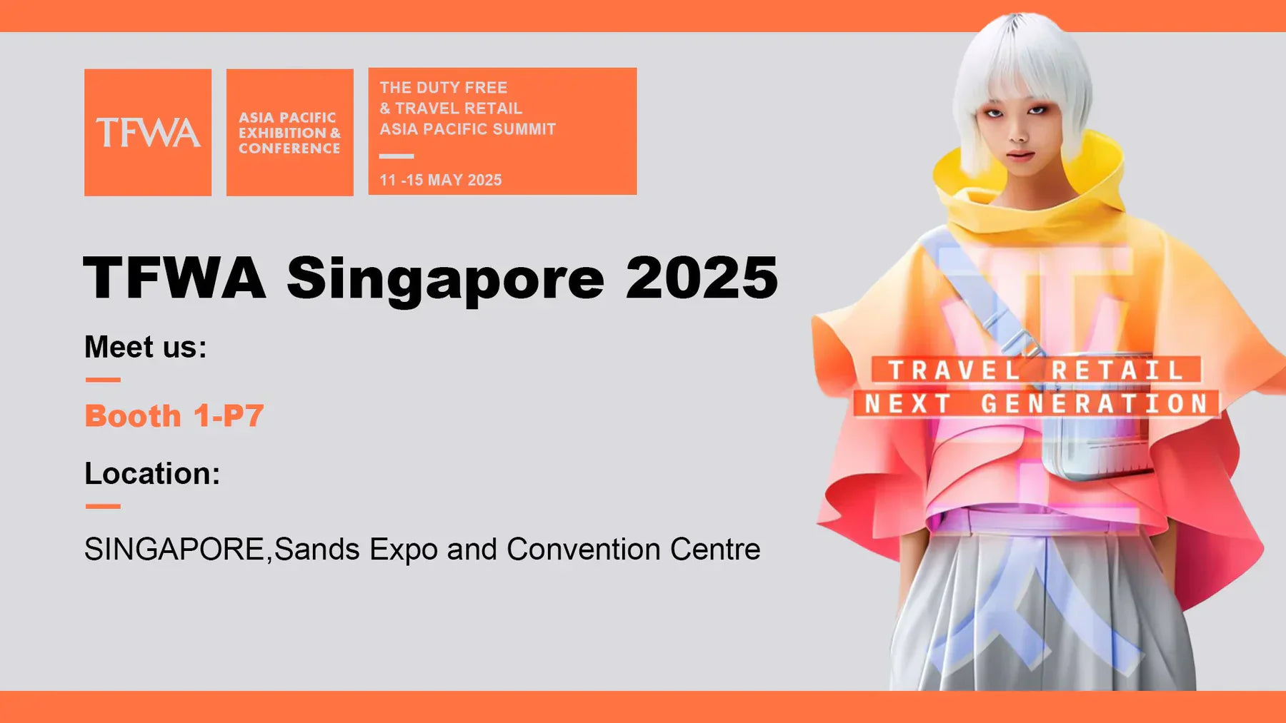 CHOUCHOU to Exhibit at TFWA Asia Pacific Exhibition & Conference 2025 in Singapore